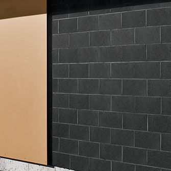 Bloc de béton creux - PROFILE : ABSOLUTE BLACK - brampton brick - pour mur porteur / à haute résistance / haute performance