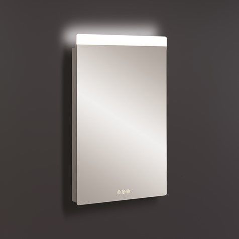 Miroir de salle de bain mural - GLIDE II AMBIENT LIT - Crosswater - suspendu / contemporain / rectangulaire