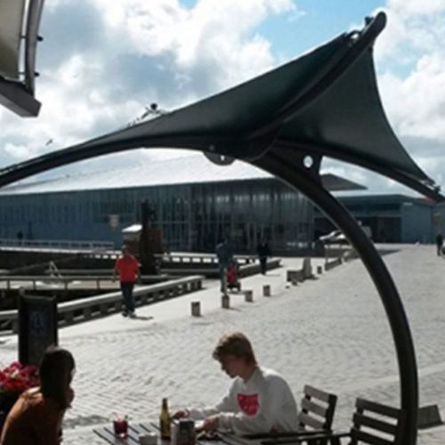 Parasol en PVC - SEVERAL - Eugreb Invest - pour hôtel / pour restaurant / pour école