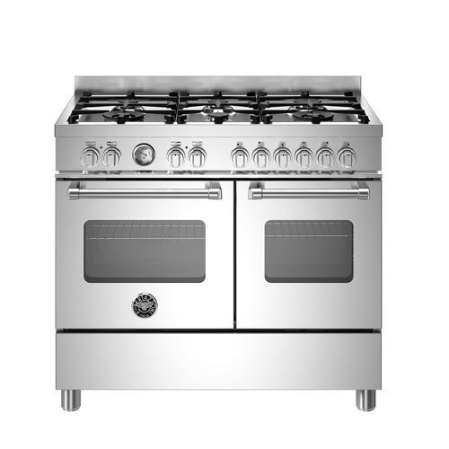 Cuisinière à gaz - MAS106L2EXC - Bertazzoni - électrique / 6 foyers / 2 fours