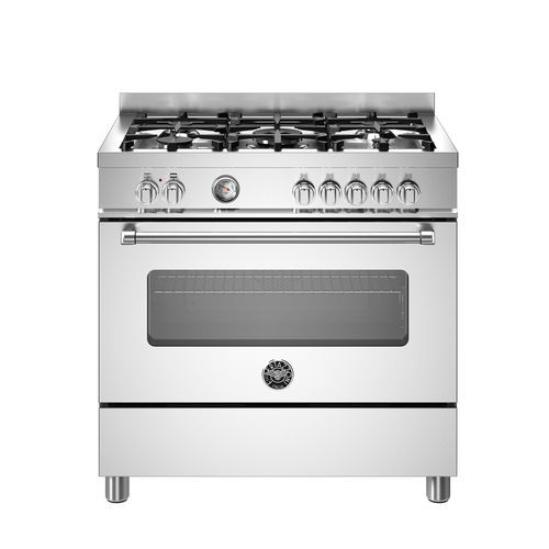 Cuisinière à gaz - MAS95C1EXC - Bertazzoni - électrique / professionnelle / 5 foyers