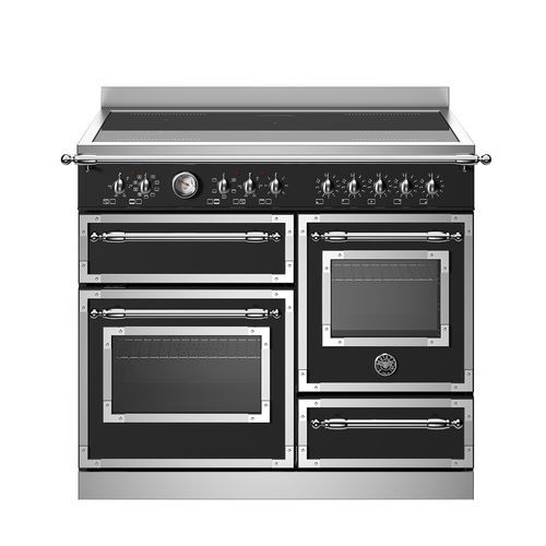 Cuisinière à induction - HER105I3ENET - Bertazzoni - 5 foyers / 3 fours / classe A