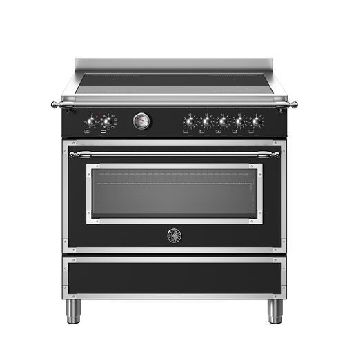 Cuisinière à induction - HER95I1ENET - Bertazzoni - 5 foyers / 1 four / classe A