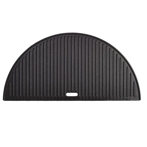 Plaque de cuisson à charbon - HALF MOON CAST IRON REVERSIBLE - Kamado Joe - d'extérieur / portable