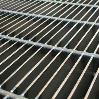 Caillebotis électroforgé - 11X76 - Libra Industriale spa - en métal / pour passerelle / pour marche d'escalier