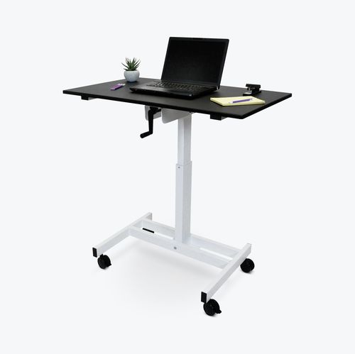 Bureau pour open space - STANDUP-SC40-WB - Luxor - assis-debout / contemporain / en stratifié