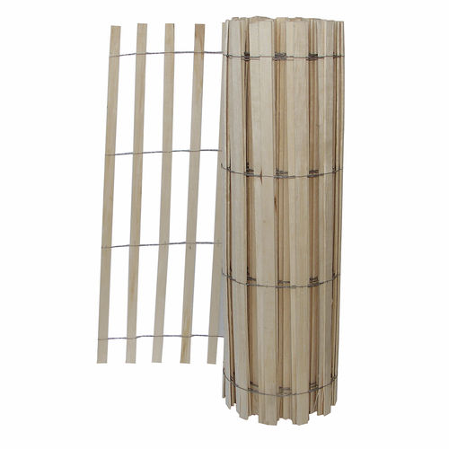 Clôture à barreaux - boistraites - pour espace public / en bois / droite