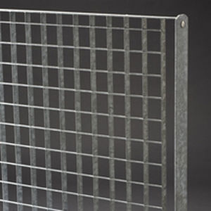 Clôture à barreaux - QUASAR 2/3 - Grigliati Baldassar S.r.l. - professionnelle / en acier galvanisé / modulaire