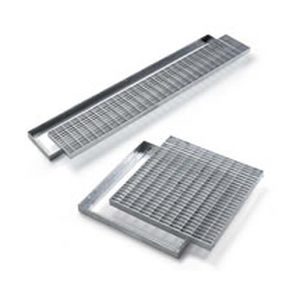 Grille métallique en acier galvanisé - ELEGANT H 30 - Grigliati Baldassar S.r.l. - pour bâtiment