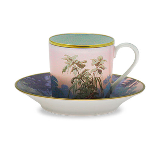 Tasse à café en porcelaine - LE BRÉSIL - HAVILAND - à usage domestique / professionnelle