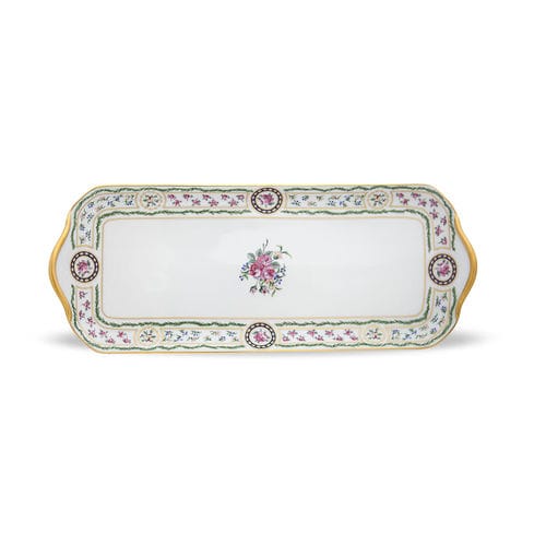 Plateau de service en porcelaine - LOUVECIENNES - HAVILAND - à usage domestique