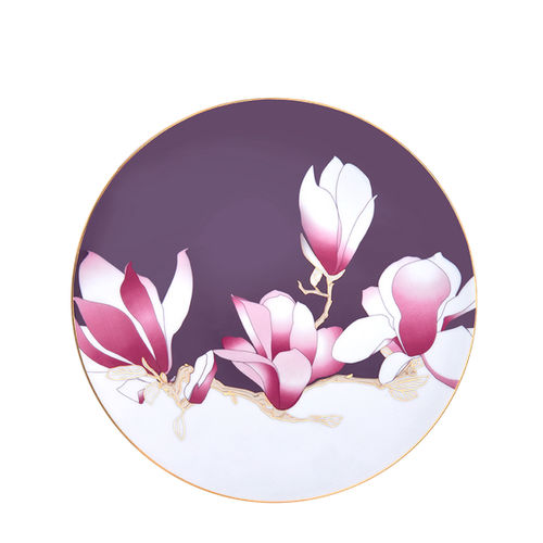 Assiette plate - MAGNOLIA - HAVILAND - de service / à dîner / creuse