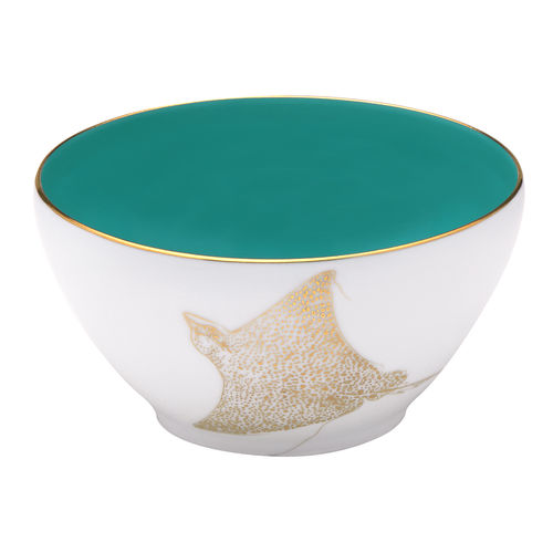 Bol en porcelaine - OCEAN BLEU - HAVILAND - contemporain