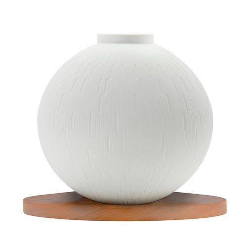 Vase contemporain - INFINI - HAVILAND - en porcelaine