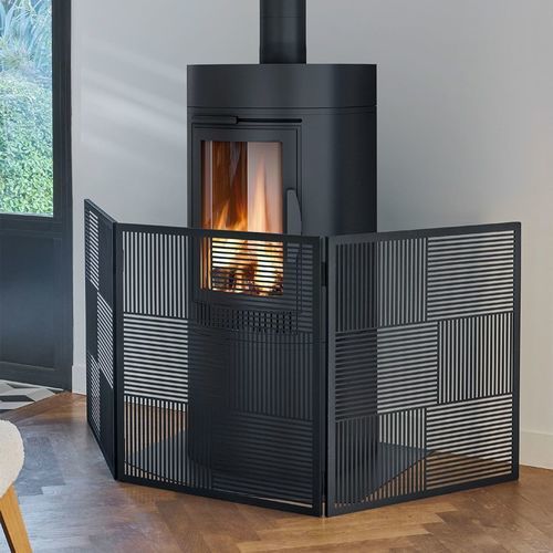 Pare-feu en acier - URBIAN - dixneuf - pour poêle