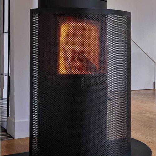 Pare-feu en acier - P&Eacute;GASE - dixneuf - pour poêle