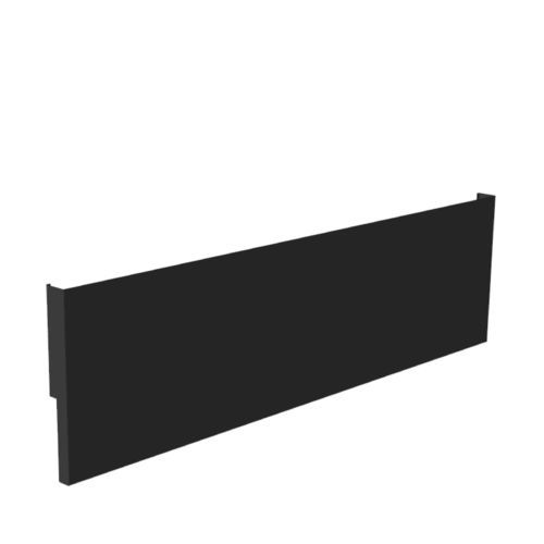 Plinthe noire - dixneuf - en acier / rectangulaire / décorative
