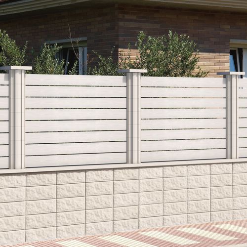 Poteau pour clôture en béton - TOSCANA MULTI-ANGLE   - SAS PREFABRICADOS DE HORMIGON SA - contemporain / résidentiel