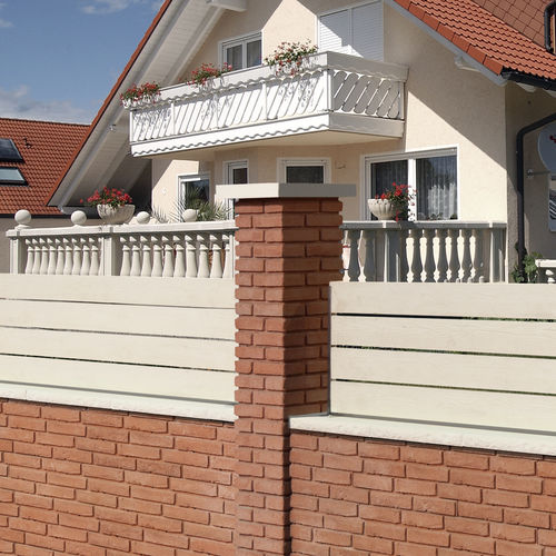 Bloc de béton creux - BRIQUETA  - SAS PREFABRICADOS DE HORMIGON SA - décoratif / pour pilier / à haute résistance