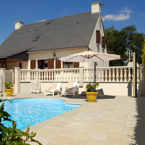 Dallage en béton - DORDOGNE   - SAS PREFABRICADOS DE HORMIGON SA - d'extérieur / de jardin / de terrasse
