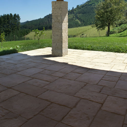 Dallage en béton - DOMUSPACK A  - SAS PREFABRICADOS DE HORMIGON SA - d'extérieur / de jardin / de terrasse