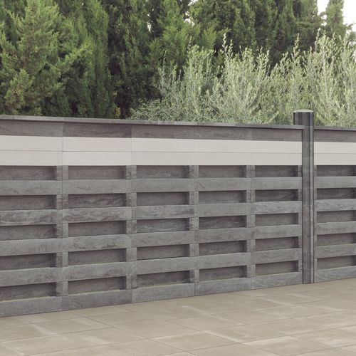 Clôture à panneaux - LO Series - SAS PREFABRICADOS DE HORMIGON SA - de jardin / en béton / classique