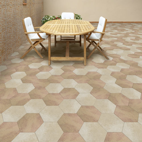Dallage hexagonal - PANOT - SAS PREFABRICADOS DE HORMIGON SA - en béton / d'extérieur / d'intérieur