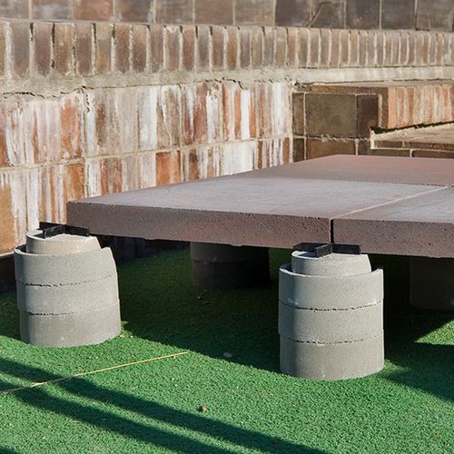 Support pour plancher technique à haute résistance - A3  - SAS PREFABRICADOS DE HORMIGON SA - d'extérieur / pour carrelage / pour lames de terrasse