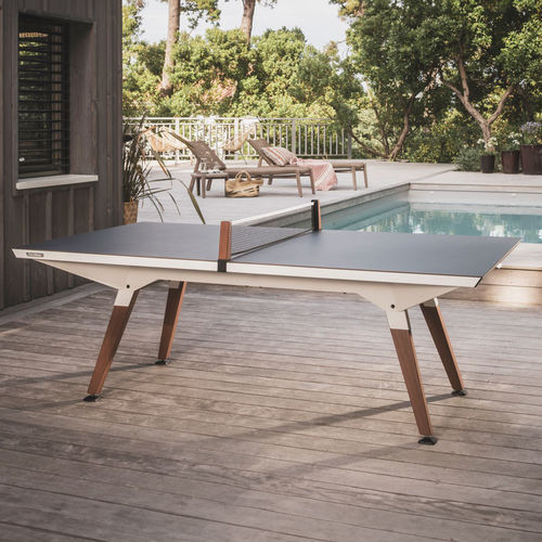 Table de ping-pong d'extérieur - ORIGIN - MEDIUM - WHITE - Cornilleau - contemporaine / résidentielle / pour hôtel