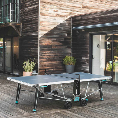 Table de ping-pong d'extérieur - 400X  - Cornilleau - contemporaine / résidentielle / pour espace public