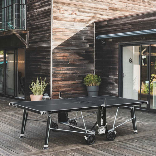 Table de ping-pong d'extérieur - BLACK CODE ID 2 - Cornilleau - contemporaine / résidentielle / pour espace public