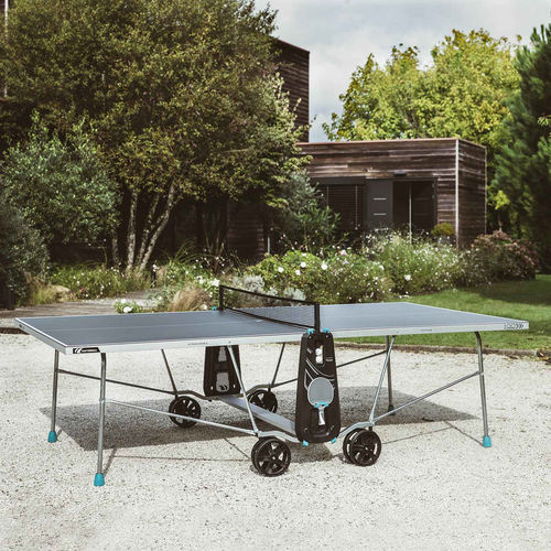 Table de ping-pong d'extérieur - 100X SPORT  - Cornilleau - contemporaine / résidentielle / pour espace public