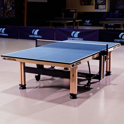 Table de ping-pong d'intérieur - 850-W ITTF  - Cornilleau - contemporaine / pour compétitions sportives / pour les clubs sportifs