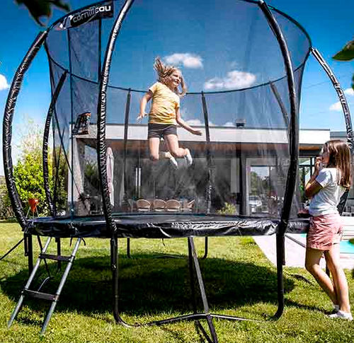 Trampoline à ressorts - 12FT  - Cornilleau - pour aire de jeux / rond / à usage domestique