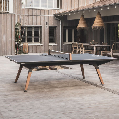Table de ping-pong d'extérieur - ORIGIN - BLACK - Cornilleau - contemporaine / résidentielle / pour hôtel