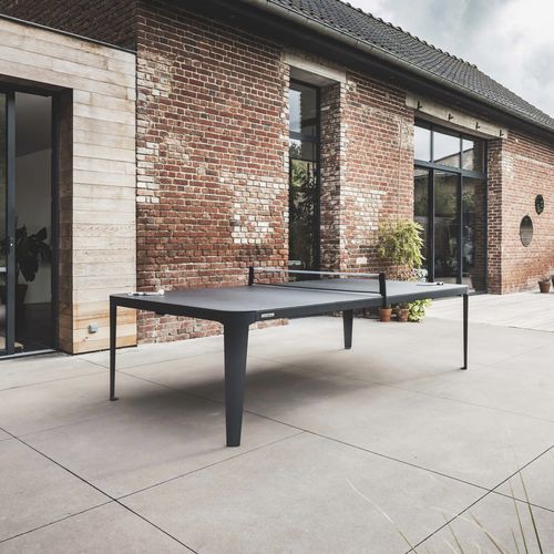 Table de ping-pong d'intérieur - Hyphen - Black - Cornilleau - d'extérieur / contemporaine / résidentielle