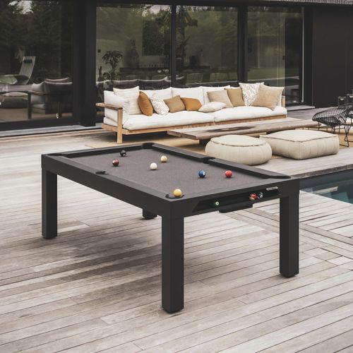 Table de billard d'extérieur - Classic - Black - Cornilleau - contemporaine / résidentielle / professionnelle
