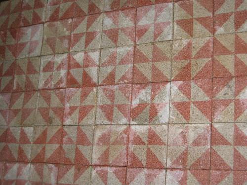 Carrelage en ciment - 00859 - bca materiaux anciens - poli / d'intérieur / de sol
