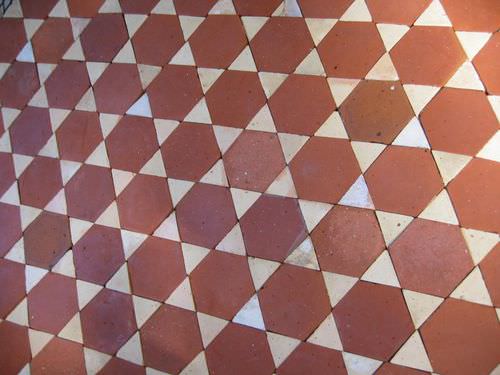 Carrelage en terracotta - 00839 - bca materiaux anciens - poli / d'intérieur / de sol