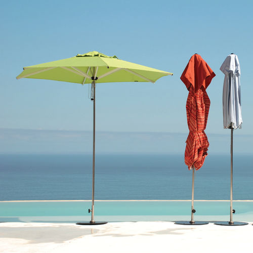 Parasol en tissu - SWIFT  - Woodline Shade Solutions - en aluminium / en inox