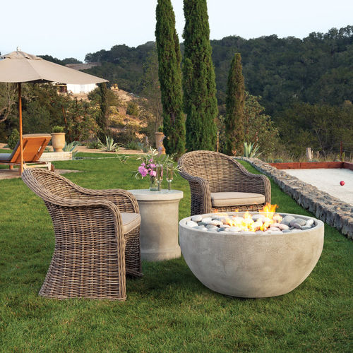 Brasero de jardin à gaz - THE INFINITE ARTISAN - shaw brick