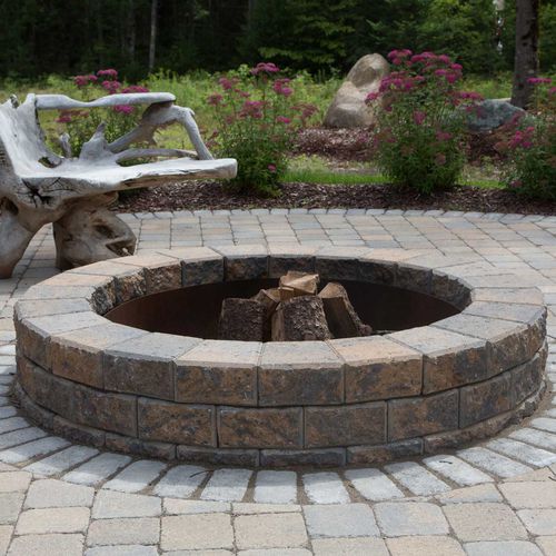 Brasero de jardin à bois - NANTUCKET - shaw brick