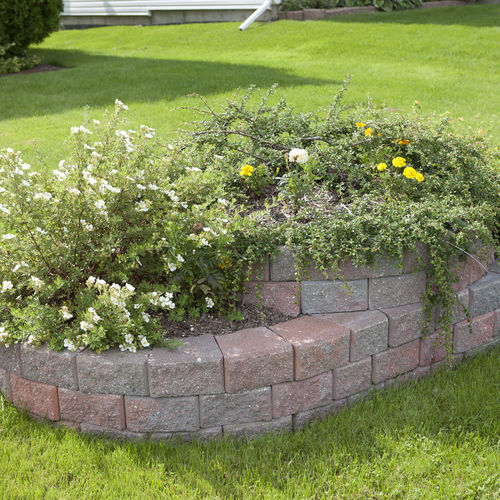 Bordure de jardin - CLASSIC WEDGESTONE - shaw brick - en béton / courbée