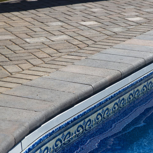Margelle de piscine en pierre - shaw brick