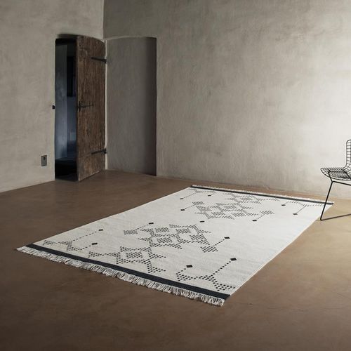 Tapis contemporain - LUA - LINIE DESIGN A/S - à motif / en laine de Nouvelle Zélande / en viscose