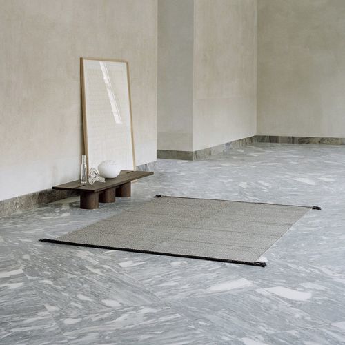 Tapis contemporain - VISION WALK - LINIE DESIGN A/S - à rayures / uni / en laine