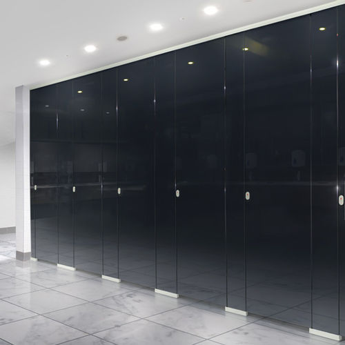 Cabine sanitaire en verre - CLOUD  - Prospec - pour WC / pour établissement public