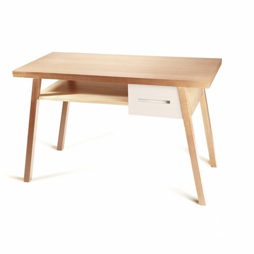 Bureau contemporain - MURFY - Mambo Unlimited Ideas - en contreplaqué / en MDF laqué / 4 pieds