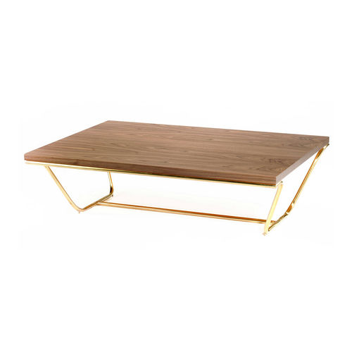 Table basse contemporaine - SOUL - Mambo Unlimited Ideas - en noyer / en MDF laqué / en contreplaqué