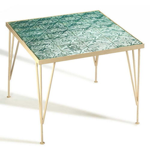 Table d'appoint contemporaine - CALDAS - Mambo Unlimited Ideas - en bois / en céramique / en métal laqué